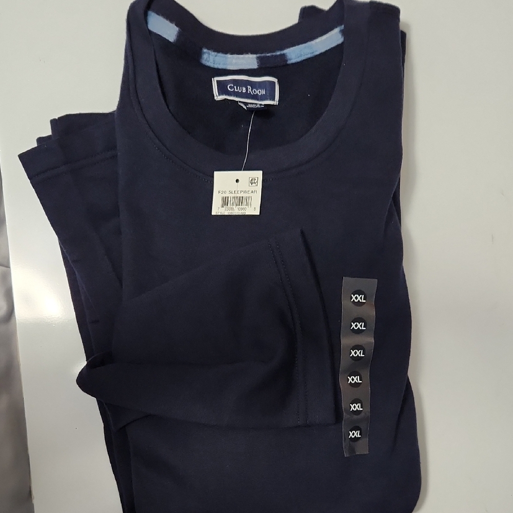 Club Room Deep Blue XXL Pajama Tee